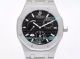 Swiss Replica Audemars Piguet Royal Oak Dual Time 26120ST Stainless Steel Black Dial 41MM (2)_th.jpg